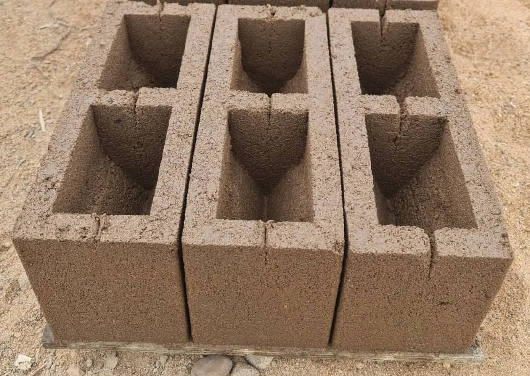 Concrete bricks